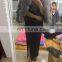 2017 newest colorful european style fox fluffy Luxury women fox fur coat
