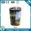 1 gallon custom printed round oil tin can