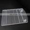 Hight quality handmade frost acrylic watch tray with insert C ring