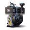 CE approved 12hp 4 Stroke Stroke mini diesel engine