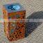 Modern Style Rusted Corten Steel Waste Bin For Project