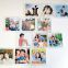 No Glue Residue Removable Reusable Restickable Wall Mount Clear 8x8inch Photo Frame