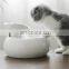 Auto Ceramic Cyclic Water Pet Bowl Live Fountain Cats Dogs Bowl Neck Protection