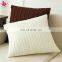 Hot Selling High Quality 100% Cotton/Acrylic Cable Knit Decorative One Layer Multifunction Throw Pillow Covers for Couch