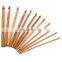 Different Models Of Big Crochet Hook Set 20PCS Set Bamboo Crochet Needle