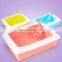 Wholesale Rectangle Semi-closed Crack-proof Cat Litter Box