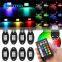 Hot Sales Waterproof Bluetooth App Control Led Ambient Rock Light Motorcycle Car Underglow Lights