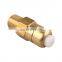 Brass Thermal Release Valve G1/4" or NPT3/8" Male Thread Pressure Washer Plunger Pump Thermal Relief Valve Thermal Protection
