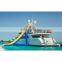 Wholesale Inflatable Yacht Slide, Inflatable floating water slide for boat , Large inflatable yacht slide for sale