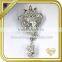 Rhinestone Button Brooch Embellishment Jewelry Crystal Bridal Hair Pins Wedding Brooches FB-039edding Brooches FB-039