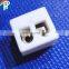 Small Alumina Ceramic wiring Terminal Block Wire connector hegiht13.5