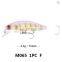 hot sale  5.5cm 6.5g  artificial  sinking hard  minnow lures fish lure bodies fishing bait