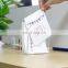 Clear Desktop Acrylic Tissue Holder for Hotel, Dining Room