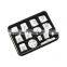 Car Window Lift Unlock the seat adjustment Button Decorative stickers For Mercedes Benz W204 W212 old E C car accessories