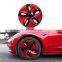 Waterproof Plastic Wheel Hub Cover For Model 3 2017+