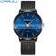 Crrju 2172 Minimal Quartz Watches for Young Date Quartz Mens Movement Man Watch 2021