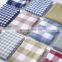 Imitation cotton and linen plaid fabric Tablecloth cushion jacquard fabric Sofa plaid fabric Imitation linen pillow