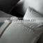 Luxury satin bedding set commercial cotton sheet sets grey and silver king size comforter sets