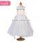 The Ivory Color Beautiful Little Queen Flower Girl Dress