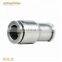 PG metal pneumatic joint stainless steel pipe connector fitting push fit 3/8 to 1/2
