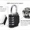4 Digital Durable Zinc Alloy Combination Padlock Lock For Lockers