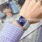 NIBOSI 2020 Mens Watches Top Brand Luxury Blue Square Quartz Watch Men Waterproof Golden Male Wristwatch Men Relogio Masculino