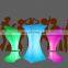 Tables De Bar Modern Colorful Led High Cocktail Tables for Events LED Table Chairs for Party