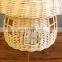 Hot Sale Rattan Mushroom Table Lamp, Wicker Small Colorful Lampshade Decorative Kid's Room High quality