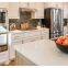 Code：8033，Calacatta artificial stone quartz slab kitchen countertops