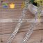 Hot sale crystal rhinestone glass stone fancy chain bracelet for girls