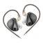 Adjustable Dual fone de ouvido In-ear Headphones Hifi Wired Earplugs Auriculares con cable ecouteurs