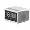 Neuer HF18 drahtloser Ladeklanggeber FM-Radio mit LED-Anzeige und Weckfunktion, Multifunktionsdigitalwecker, Bluetooth-Lautsprecher 3-in-1