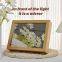 Art Deco Style Portable Vanity LED Mirror Photo Frame Valentine's Day Gift Idea mirror light frame customized design