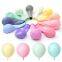 Top Fashion Happy Birthday 5 10 12 Inch Ballon Garland Arch Macaron Color Multicolor Latex Pink Pastel Balloon