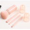4 in 1 Cheap Pocket Makeup Brushes Piece Travel Multi Use Mini 4pcs Cosmetics Tool Synthetic Soft Hair All in One Makeup Brush