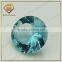 Good Quality and Low Price Of Round Shape Bule Glass Gemstone For Wedding Jewelry