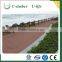 Long lifetime decorative garden wood plastic composite fencing