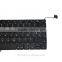 Professional Spanish keyboard Replacement For Laptop Macbook Pro A1286 2008-2012