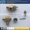 Custom brass casting valve body fittings