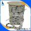 factory price polyester twisted anchor rope line with metal thimble