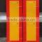 5 years high intensity prismatic traffic plate for vehicles