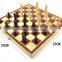 wooden material foldable international chess board games for adult