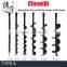 Earth auger drill bits