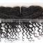 Stock Cheap price Deep Curly Unprocessed virgin human hair lace frontals piece 13x4
