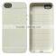Litchi Texture with Holes Anti-slip TPU Case for iPhone 5 & 5S & 5C