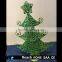 mini tower metal tree with star Chrstimas /xmas tree, indoor christmas decoration