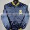 sell satin jacket,custom wholesale satin jacket,satin varsity jacket customized