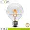 UL&CE Dimmable G80 led filament lamp 6W led edison bulb e27