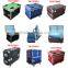 Customized 8 in 1 flight rack case for led display