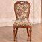 Restaurant Neoclassical Chinese antique wood hand carved back chair